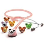 ADC Adscope Adimals Platinum Pediatric Stethoscope-22", Pink