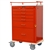 Harloff Classic Line Emergency Cart, Tall Cabinet, Six Drawers with Breakaway Lock