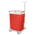 Harloff Emergency Cart, Tall Cabinet, Six Drawers with Breakaway Lock