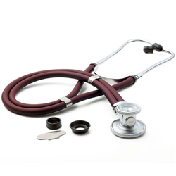 ADC Adscope 641 Sprague Stethoscope, 22", Burgundy