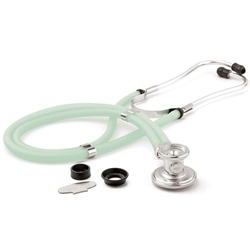 ADC Adscope 641 Sprague Stethoscope, 22", Frosted Seafoam, Disposable Package