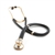 ADC Adscope 645 Sprague Stethoscope, 22", 18K Gold Plated/Black Tubing, Retail Display Package
