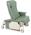 Winco XL Drop Arm Care Cliner (Steel Casters)