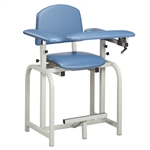 Clinton Lab X Series, Extra-Tall, Blood Drawing Chair with Padded Arms
