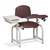 Clinton Lab X Series, Blood Drawing Chair with Padded Flip Arm and Drawer