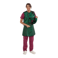Wolf X-Ray 66077TB-XX Women's Protective Apron, Vest with Small and Lead Free, 0.5mm