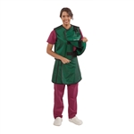 Wolf X-Ray 66078TC-TB-XX Women's Protective Apron, Vest Medium and Lead Free with Thyroid Collar, 0.5mm