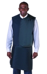 Wolf X-Ray 66081TB-XX Men's Apron and Vest, Small with Lead Free, 0.5mm
