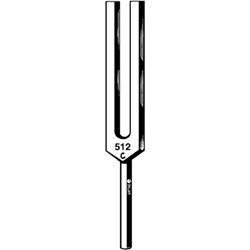 Sklar Aluminum Alloy Tuning Fork - C-512 - Each Sold Separately