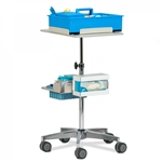 Clinton 67021 Store & Go Phlebotomy Cart