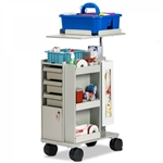 Clinton 67032 Store & Go Phlebotomy Cart