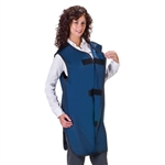 Wolf X-Ray 68091TB-XX Front Closing Special Procedure Protective Apron, Small and Lead Free, 0.5mm
