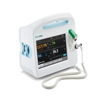 CVSM 6800 - Blood Pressure, SpO2 (Masimo), Temperature (SureTemp Plus), Printer, Continuous Profile Included