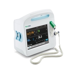 Welch Allyn 68MXTP-B-WelchAllyn CVSM 6800 - Blood Pressure, SpO2 (Masimo), Temperature (SureTemp Plus), Printer, Continuous Profile Included