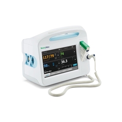 Welch Allyn 68NXTP-B-WelchAllyn CVSM 6800 - Blood Pressure, SpO2 (Nellcor), Temperature (SureTemp Plus), Printer, Continuous Profile Included