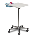 Clinton 6900-B Mobile Phlebotomy Work Station with Bin