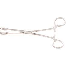 Miltex Sponge Forceps, 7", Smooth, Straight