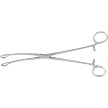 Miltex Sponge Forceps, 9-1/2", Serrated