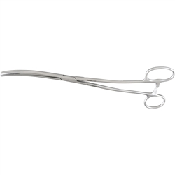 Miltex Double Curved Dressing Forceps, 1 Large Finger Ring