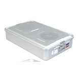 Miltex Sterilizer Container - 120 mm (Solid Bottom Full Container)