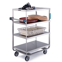 Lakeside Heavy Duty, 6 Shelf, All Edges Turned Down, Large Utility Cart