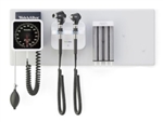 Welch Allyn Green Series™ 777 Integrated Wall System - Wall Board, Wall Transformer, PanOptic Basic Ophthalmoscope, MacroView Basic Otoscope, Ear Specula Dispenser & Wall Aneroid