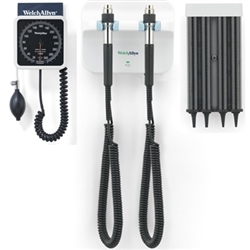 Welch Allyn Green Series™ 777 Wall Transformer, Specula Dispenser & Wall Aneroid