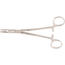 Miltex 6-1/2" Olsen-Hegar Needle Holder - Suture Scissors - Serrated Jaws