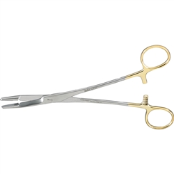 Miltex Olsen-Hegar Needle Holder, 7-1/2", Serrated, Carb-N-Sert T.C. Jaws