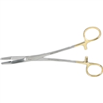 Miltex 7.25" Olsen-Hegar Needle Holder - Suture Scissors - Tungsten Carbide - Serrated Jaws - 2600 Teeth