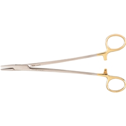 Miltex 8" Mayo-Hegar Needle Holder - Tungsten Carbide - Serrated Jaws