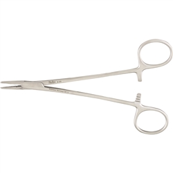 Miltex 6" Crile-Wood Needle Holder with Serrated Jaws