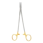 Miltex 7" Crile-Wood Needle Holder - Tungsten Carbide - Straight - Serrated Jaws