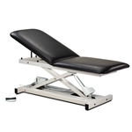 Clinton Open Base Power Table with Adjustable Backrest