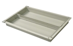 Harloff MedStorMax 2” Exchange Tray w/ Long Divider & Pull-Out Stoppers