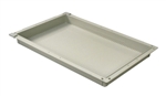 2” Exchange Tray, Flex Module ABS Gray w/ Pull-Out Stoppers