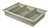 4” Exchange Tray w/ 2 Short Dividers & Pull-Out Stoppers