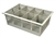 Harloff MedStorMax 8” Exchange Tray w/ 3 Short Dividers, 1 Long Divider & Pull-Out Stoppers