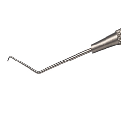 Sklar Econo Mushroom Manipulator, Angled 0.65mm Rounded Tip - 4-3/4"