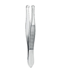 Sklar Econo Beer Cilia Forceps, Smooth 4mm Rounded Tips - 4-1/4"