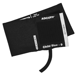 ADCUFF & Bladder, 1 Tube, Child, Black