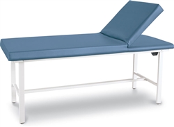 Winco Treatment Exam Table w/Adjustable Backrest - Height 30" (Standard)
