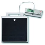 Seca Flat Scale with Cable Remote Display for Mobile Use
