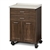 Clinton 8922-AF Fashion Finish, Molded Top, Mobile Treatment Cabinet with 2 Doors & 2 Drawers