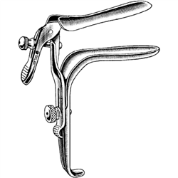 Sklar Freeway Graves Vaginal Speculum, Open Side 90° Angle, 4" x 1-1/4"