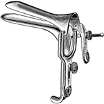 Sklar Graves Vaginal Speculum, Extra Long - 6" x 1-1/2"