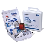 First Aid Only 50 Person Bulk ANSI B , First Aid Kit, Plastic, Weatherproof
