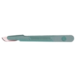 Cincinnati Lance Sterile Disposable Scalpels & Handles - Size 20 with Blade Cover - 10/Box