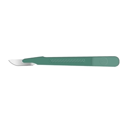 Cincinnati Lance Sterile Disposable Scalpels & Handles - Size 22 with Blade Cover - 10/Box