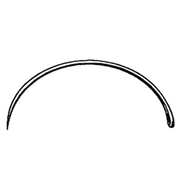 Sklar Mayo Cat Gut Needle, 1/2 Circle, Taper Point, #2 - Pack of 12